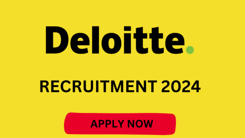 Deloitte Hiring 2024: Work from Home and Hybrid Jobs For Freshers & Experienced