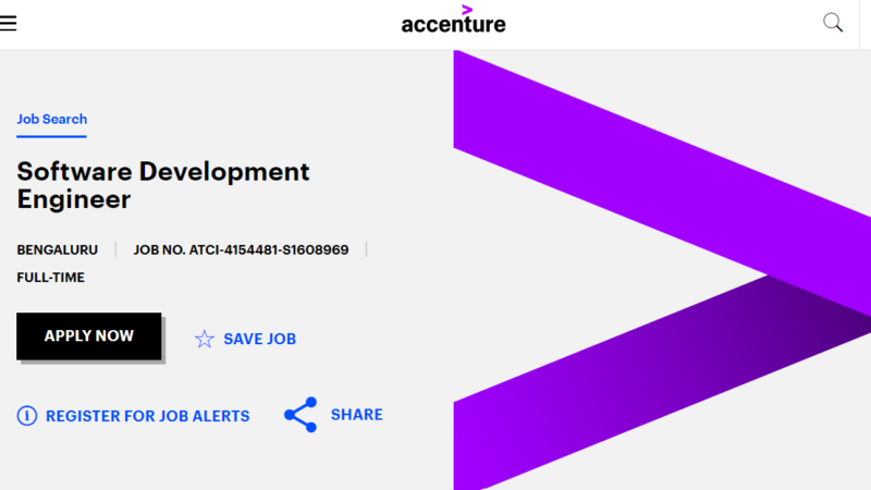 Accenture 2024 Hiring – Welcoming Experienced Professionals and Freshers