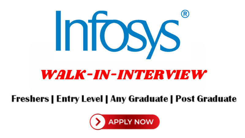 Embark on Your Journey with Infosys: Virtual Walk-In-Interview 2024